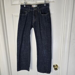 Classic Dark Wash Boys Levi's 505 Regular Jeans 14. (27 x 27)‎